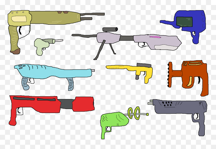 Clip Art, HD Png Download - pile guns png