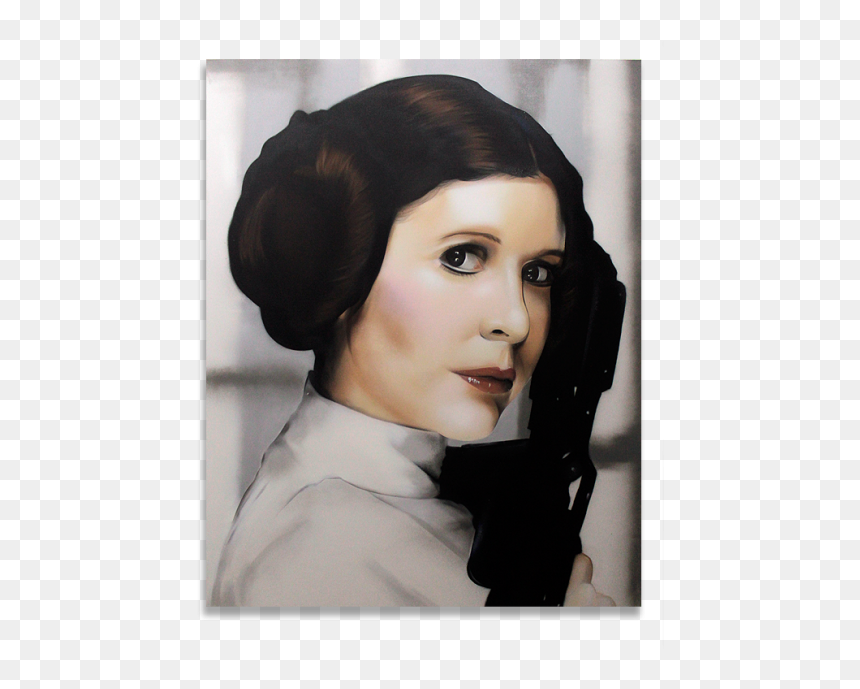 Lea Star Wars, HD Png Download - carrie fisher png