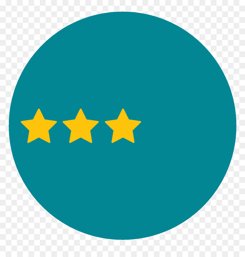 Three Of Five Stars Icon , Png Download - Recensioni Online, Transparent Png - three stars png