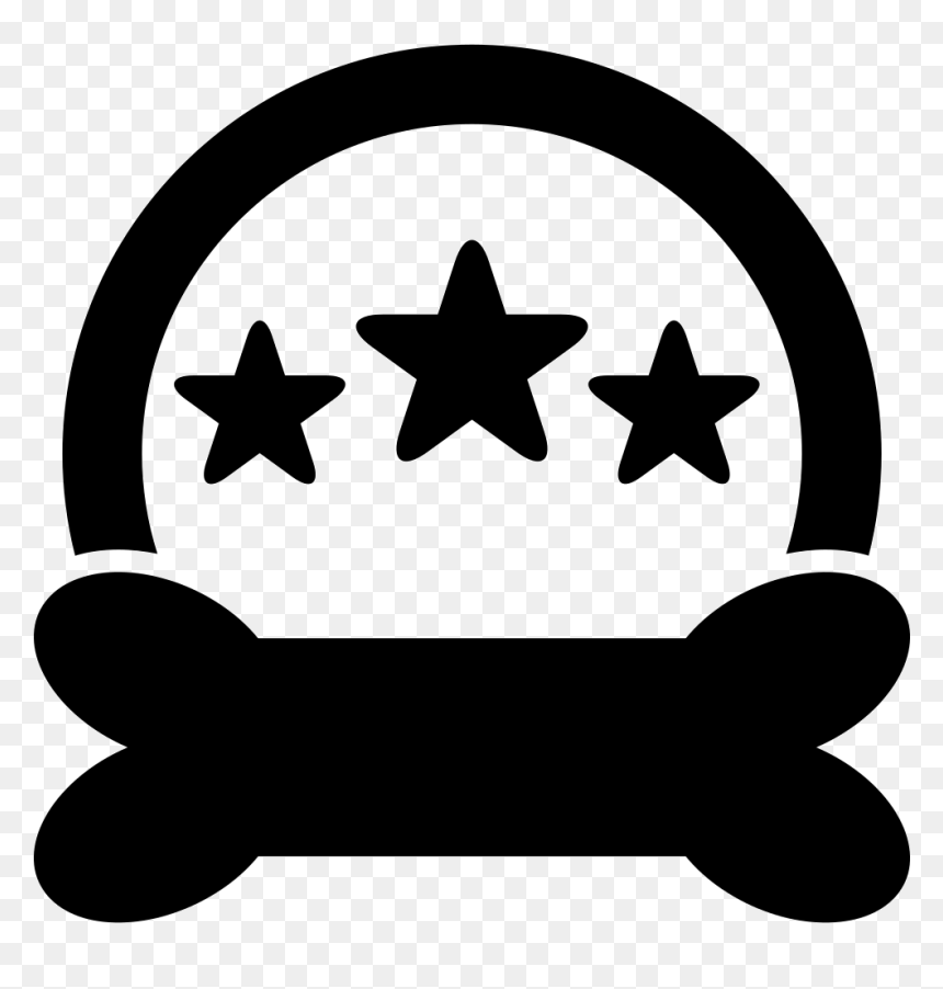 Pet Hotel Symbols Of Three Stars A Semicircle And A - Five Star Hotel Icon Png, Transparent Png - three stars png