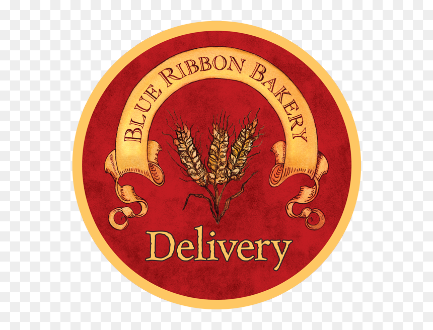 Blue Ribbon Bakery Delivery - Emblem, HD Png Download - straight ribbon png