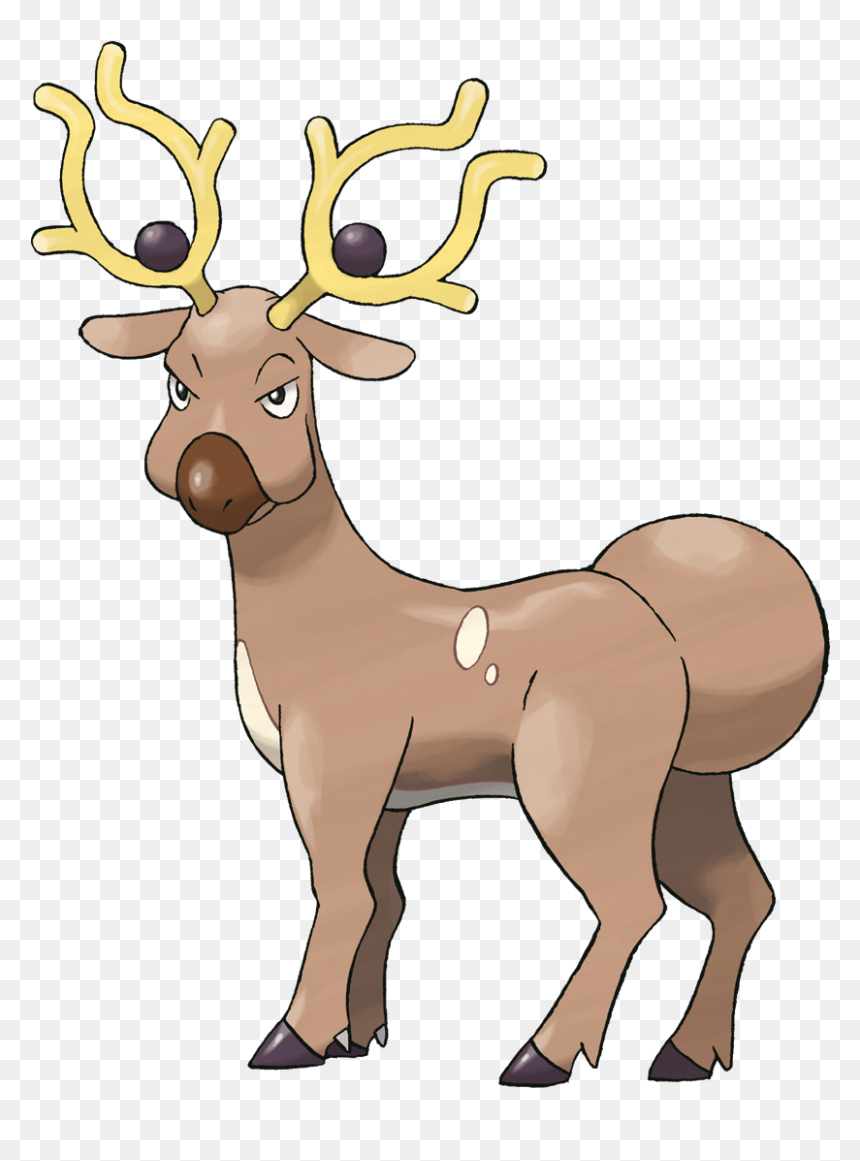 Pokemon Stantler, HD Png Download - shaymin png