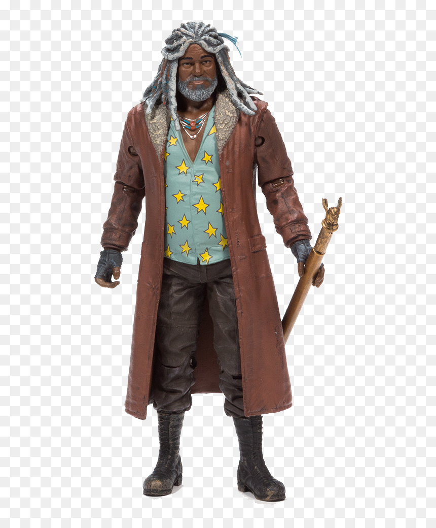 Ezekiel-color - Walking Dead Ezekiel Action Figure, HD Png Download - lucille bat png