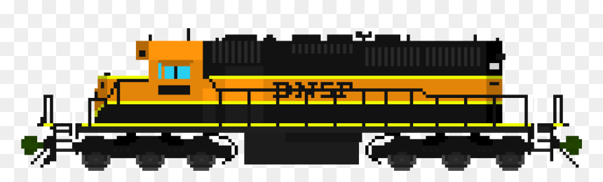 Sd40 2 Pixel Art, HD Png Download - bnsf logo png
