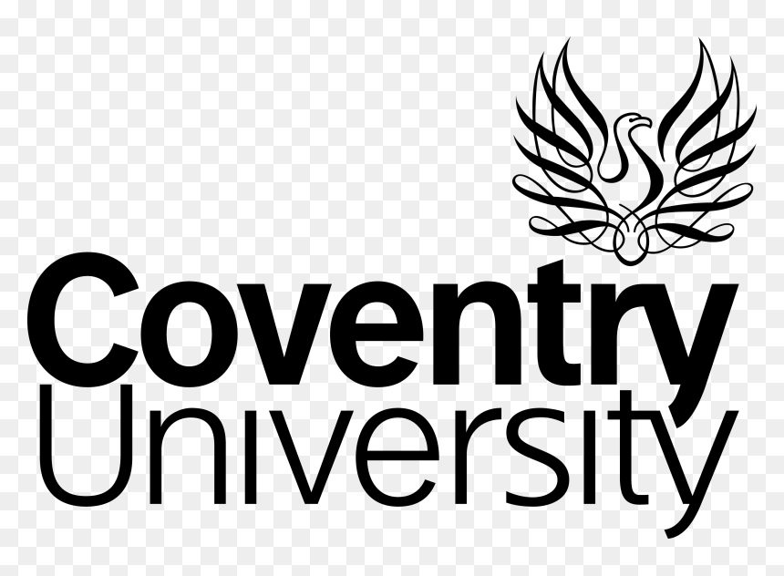 Coventry University Logo Black And White, HD Png Download - unimas logo png