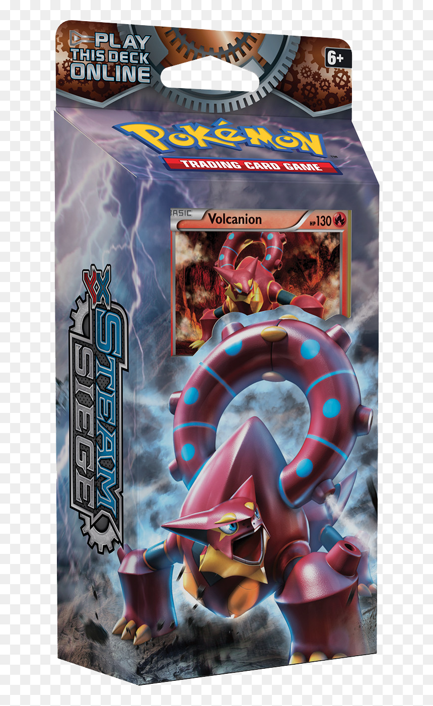 Pokemon Gears Of Fire Theme Deck, HD Png Download - volcanion png