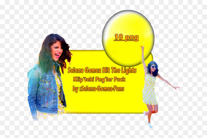 Selena Gomez Hit The Lights, HD Png Download - selena gomez png pack
