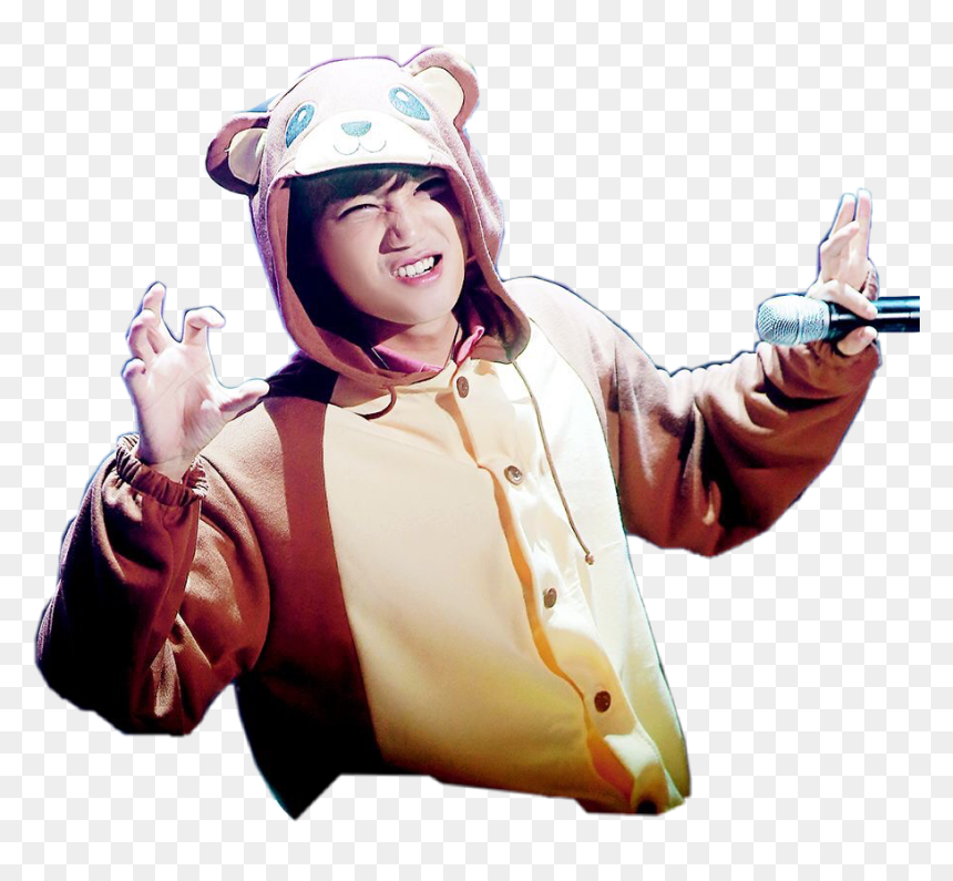So Squishy Aaah Kim Jongin Stay In Ur Lane - Kim Jongin Bear, HD Png Download - jongin png