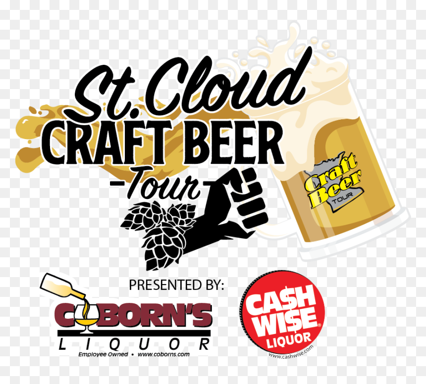 Sccbt Logo Sponsors 01 - St Cloud Craft Beer Tour 2019, HD Png Download - boston beer company logo png