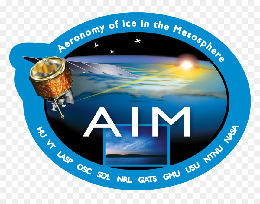 Aeronomy Of Ice In The Mesosphere, HD Png Download - aim logo png