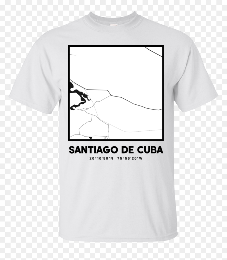 Active Shirt, HD Png Download - cuba map png