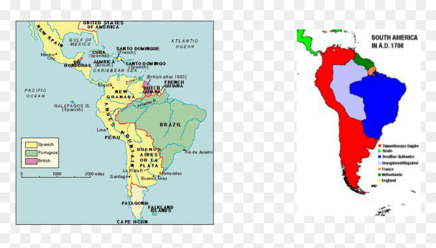 South America Map Png South America Map , Png Download - Independence In Latin America, Transparent Png - cuba map png