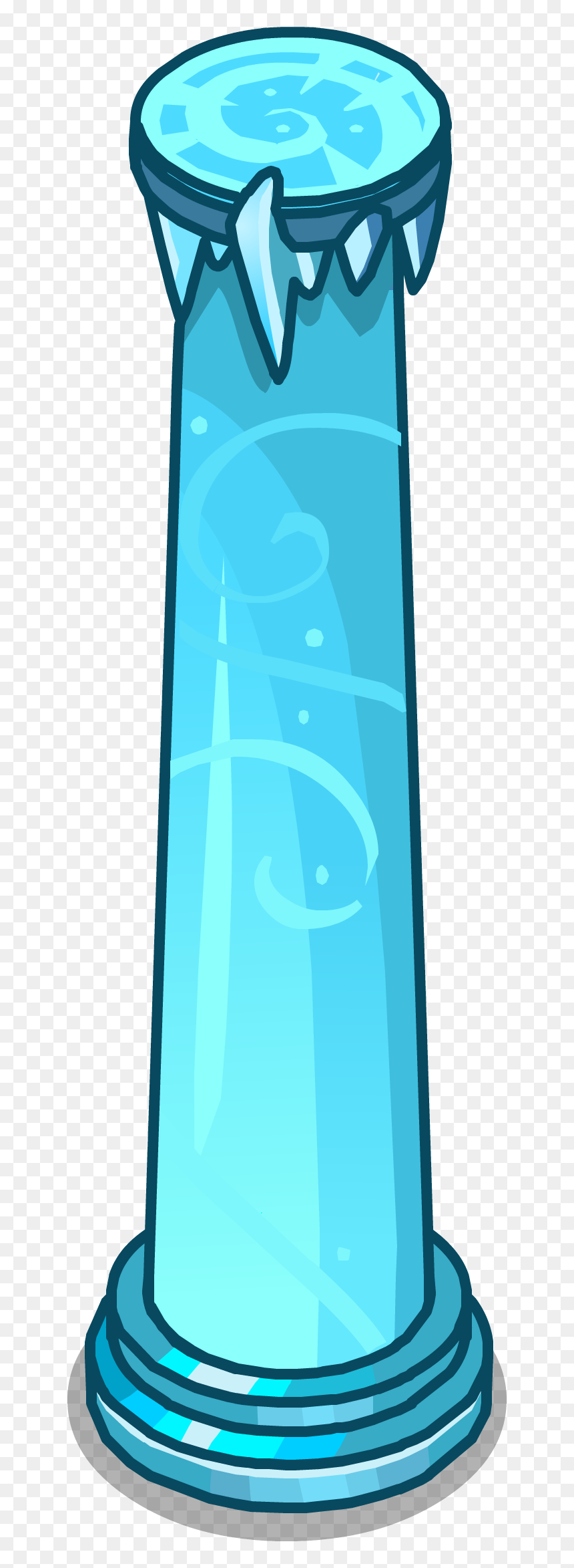 Club Penguin Wiki - Ice Pillar Png, Transparent Png - pillar icon png