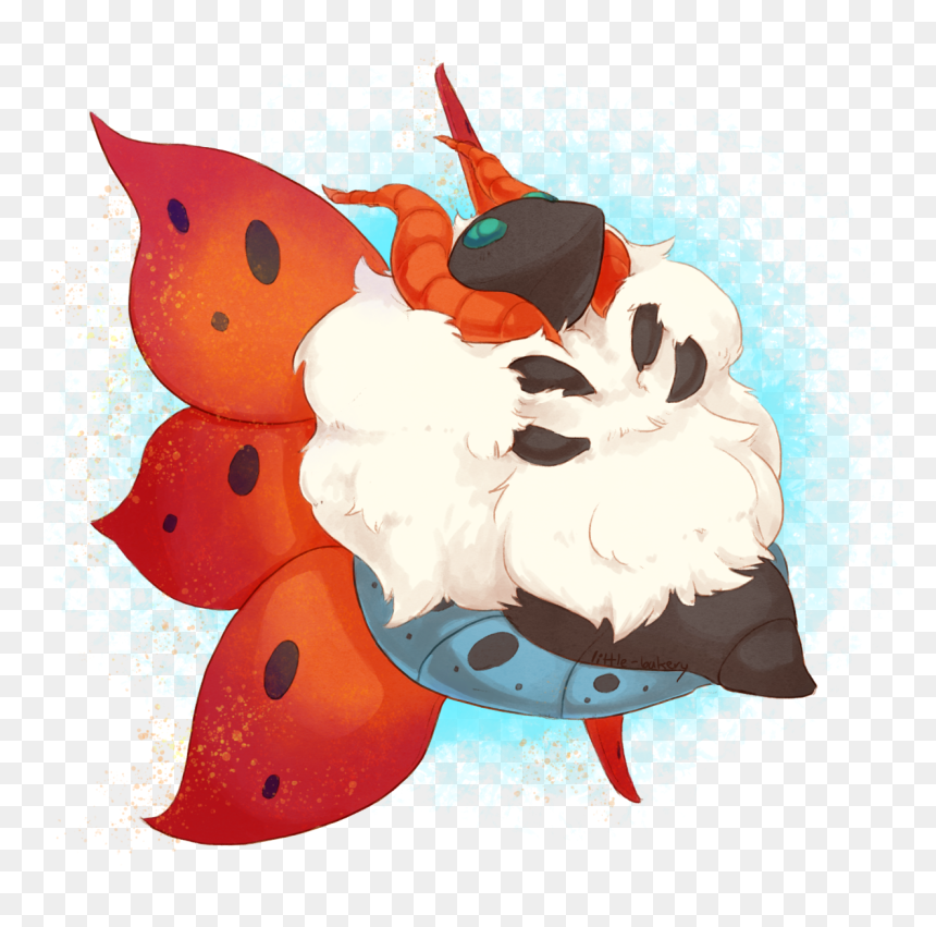 Volcarona Voted “most Huggable Bug” By The Entire Population - Illustration, HD Png Download - volcarona png