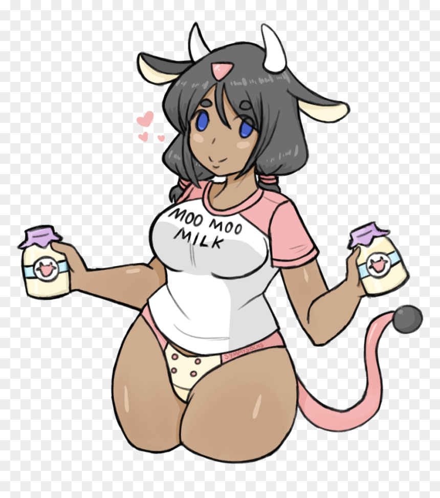 Miltank Gijinka, HD Png Download - miltank png