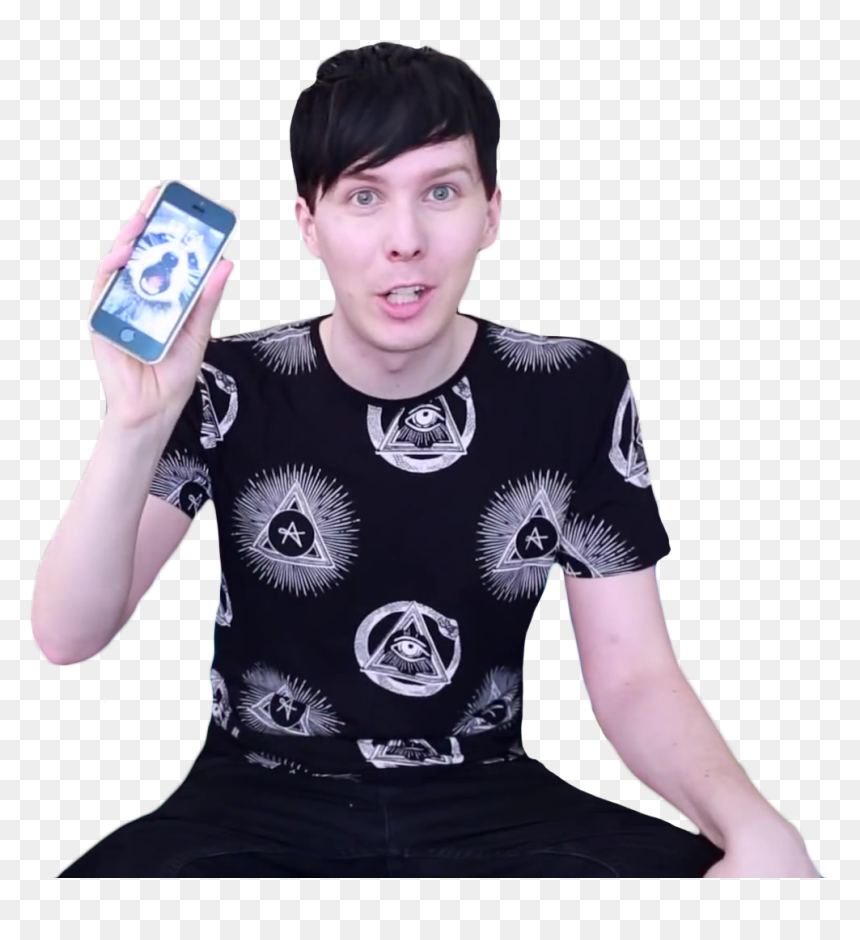 Transparent Phil - Dan And Phil Hate Articles, HD Png Download - danisnotonfire png