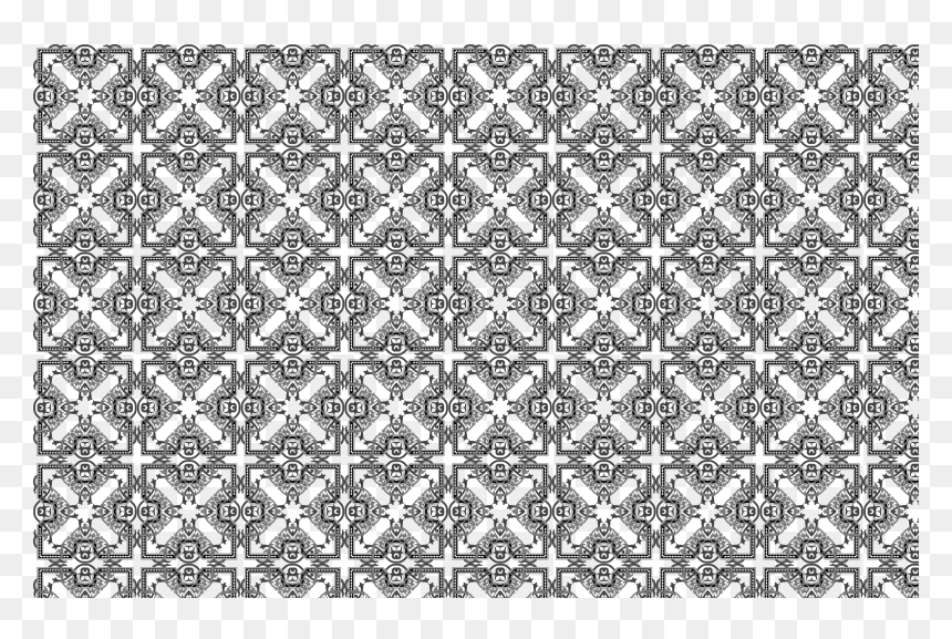 Clip Art Floral Pattern Seamless - Cut Out Template For Lamp, HD Png Download - flourish frame png