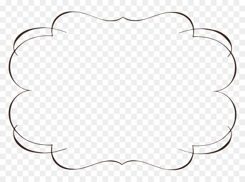 Clip Art Frames, HD Png Download - flourish frames png