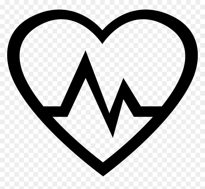 Health Testing - Health, HD Png Download - coração preto png