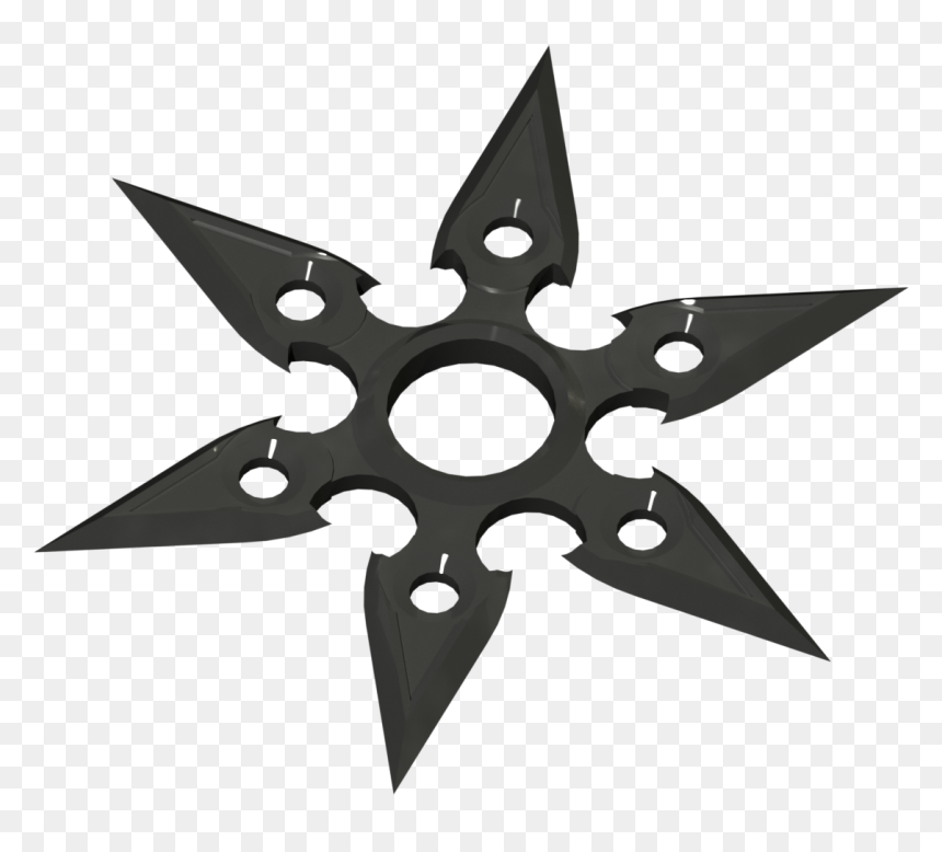 Transparent Ninja Star Png - Estrella De Ninja Png Transparente, Png Download - ninja stars png