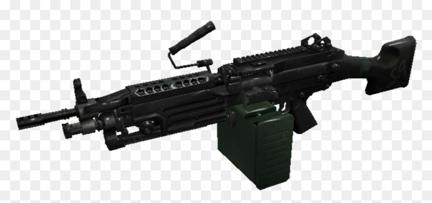 March Of The Dead Wiki - Firearm, HD Png Download - m249 png