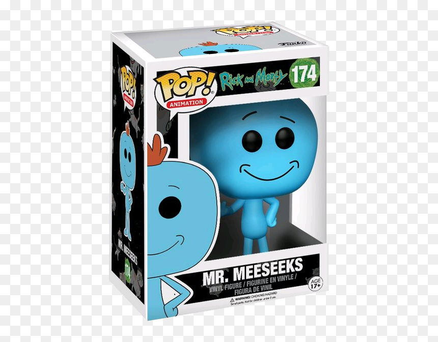 Ricky And Morty Funko Pop, HD Png Download - meeseeks png