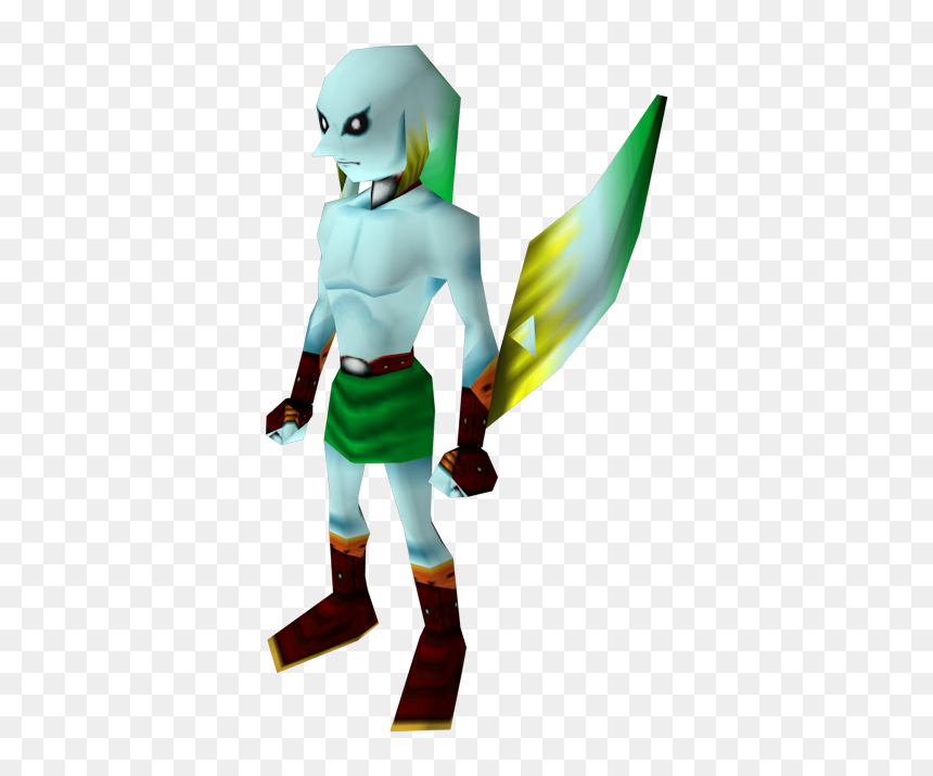 Download Zip Archive - Cartoon, HD Png Download - majora's mask link png