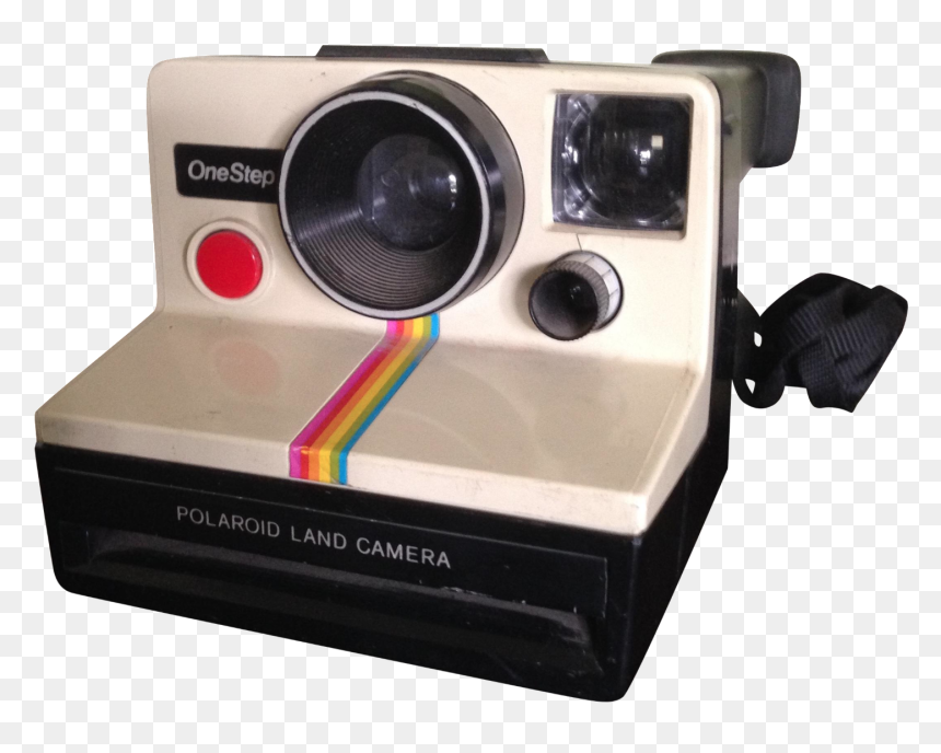 Clip Art Vintage One Step Land, HD Png Download - tumblr polaroid camera png