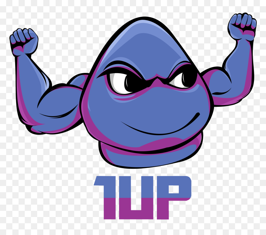 Ee - Cartoon, HD Png Download - 1up png