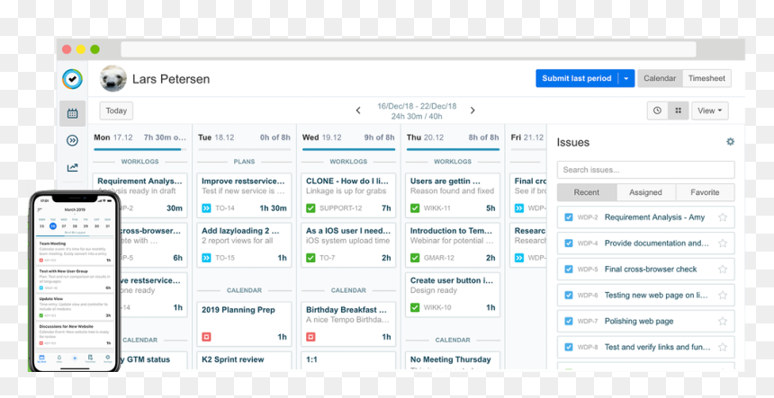 Tempo Jira Plugin, HD Png Download - project management icon png