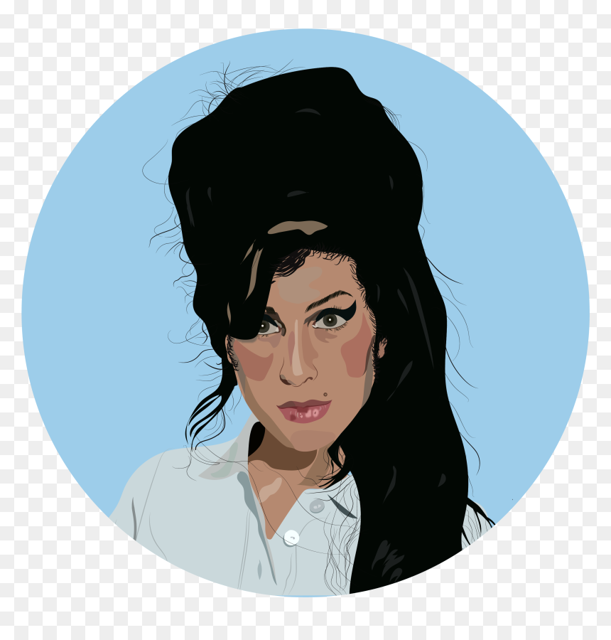 Amy Winehouse Png Transparent Images - Girl, Png Download - amy winehouse png