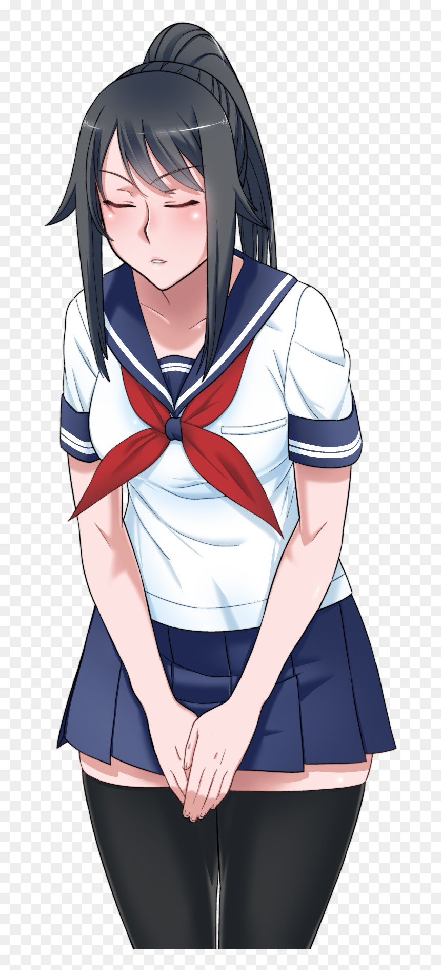 Thumb Image - Ayano Aishi Png, Transparent Png - yandere simulator logo png