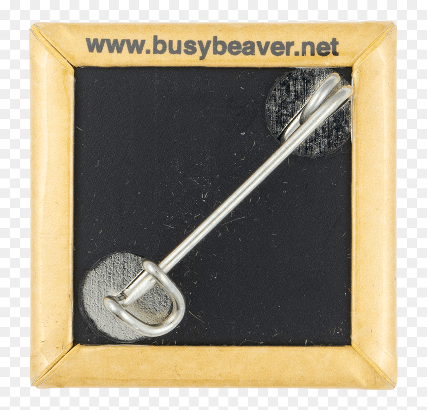 Button Museum Souvenir Square Button Back Beavers Button - Afzetlint, HD Png Download - square button png