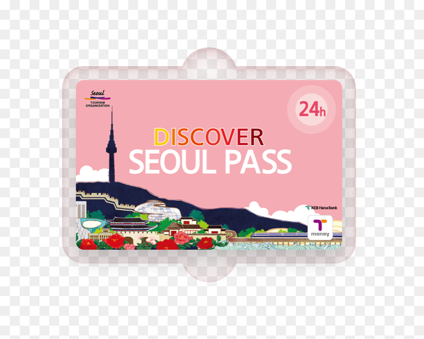 Card Pass , Png Download - Korea Transport Card For Tourist, Transparent Png - discover card png