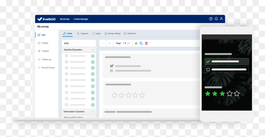 Create With Your Survey Maker, HD Png Download - questionnaire png