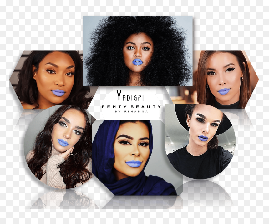 Collage, HD Png Download - fenty beauty png