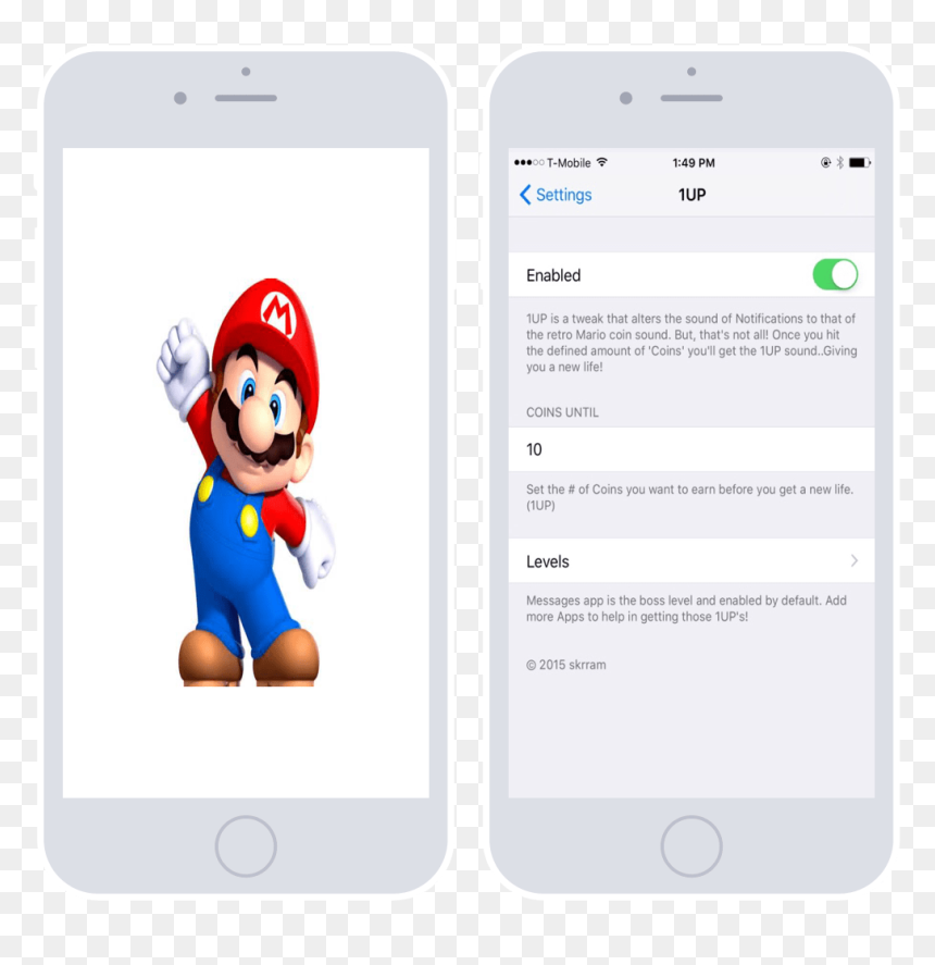 Iphone, HD Png Download - 1up png