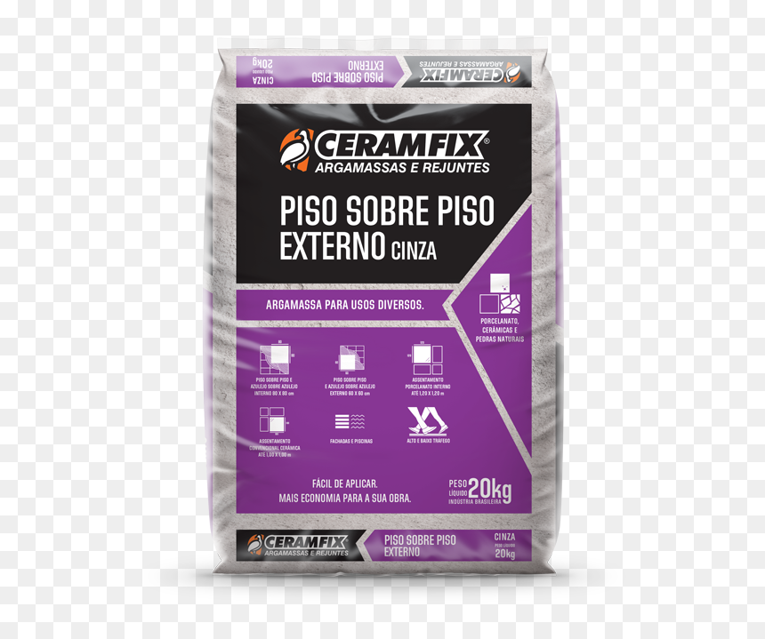Piso Png , Png Download - Argamassa Piso Sobre Piso Ceramfix, Transparent Png - piso png