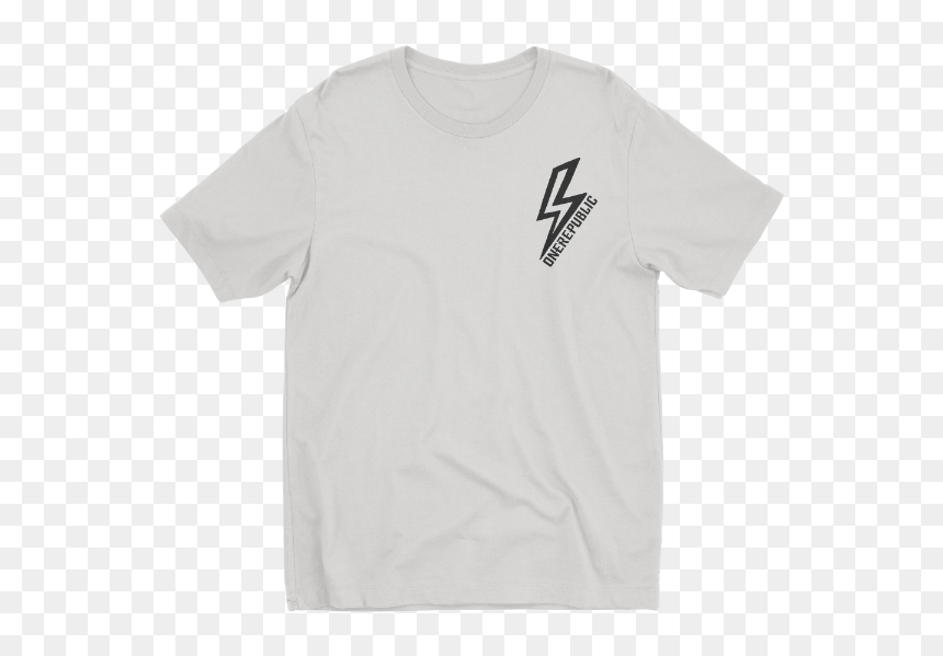 T-shirt, HD Png Download - black lightning bolt png