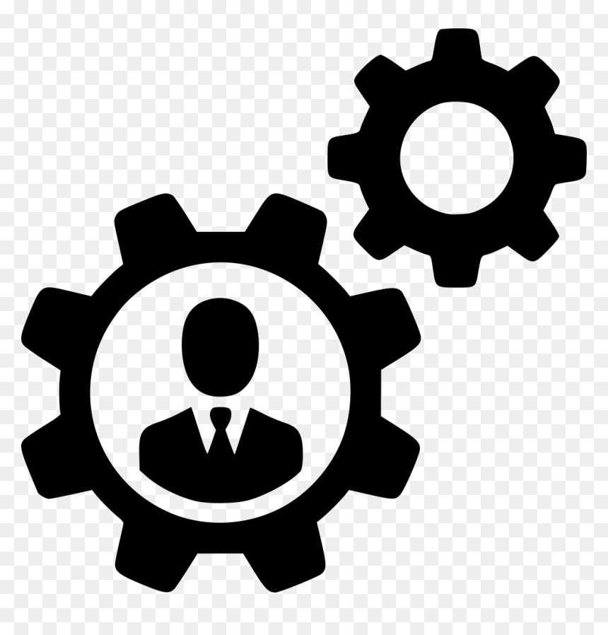 Gears Clipart Teamwork - University Of Birmingham Enterprise, HD Png Download - settings gear png