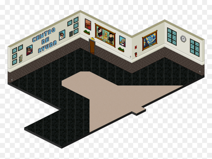 Piso Listo - Background Habbo, HD Png Download - piso png