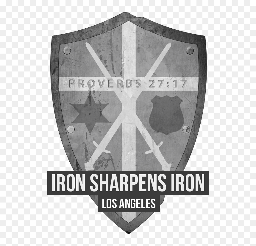 Orange County Logo Design - Iron Sharpens Iron Logo, HD Png Download - iron sharpens iron png