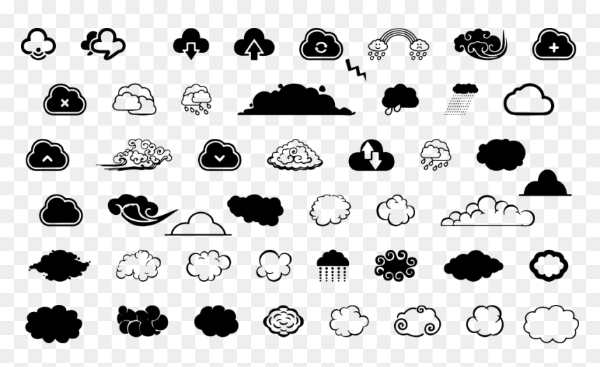 Clip Art, HD Png Download - fluffy clouds png
