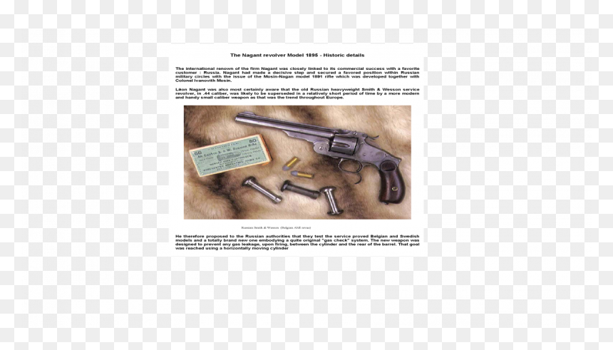Revolver, HD Png Download - mosin nagant png