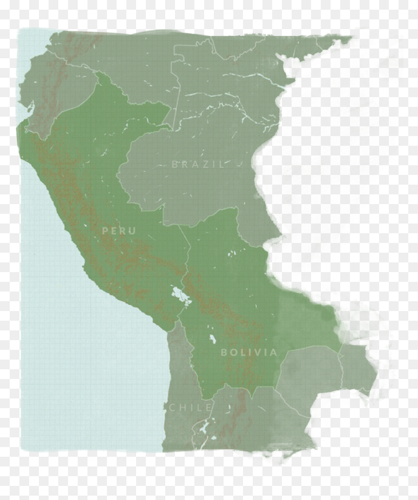 Atlas, HD Png Download - south america map png