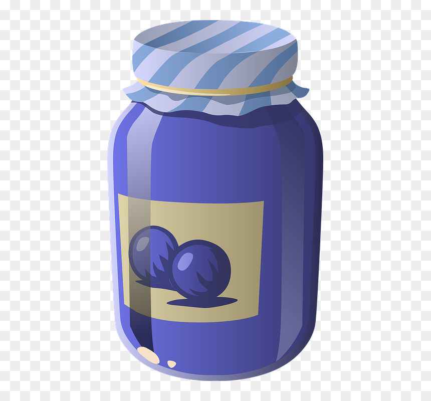Clip Art Blueberry Jelly, HD Png Download - blue berry png