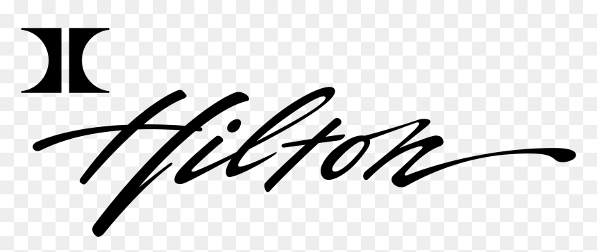 And White,artwork,art - Las Vegas Hilton Logo, HD Png Download - fancy ampersand png