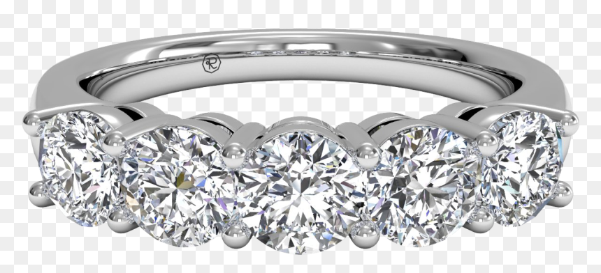 Wedding Ring With Stone, HD Png Download - diamond rings png