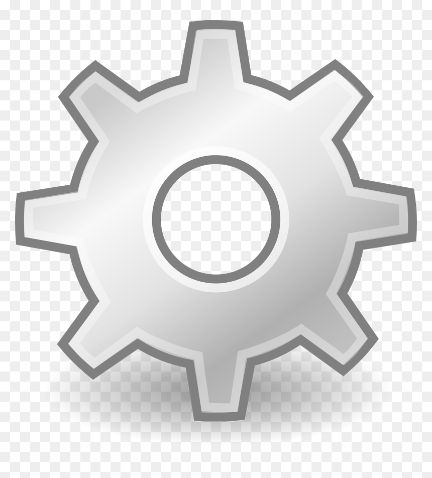 System Clipart, HD Png Download - settings gear png