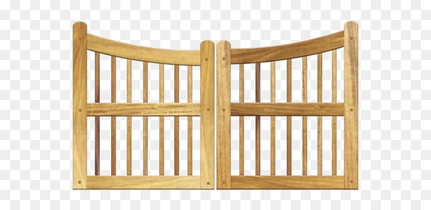 Wood Gate Png, Transparent Png - wooden gate png
